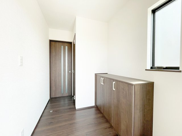 伊達市箱崎字布川　CLEIAS TOWN　の玄関