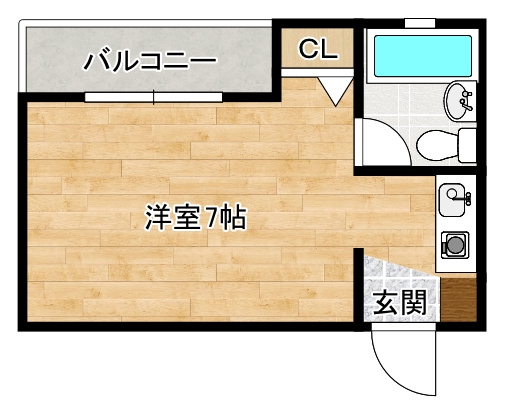 コートクビルの間取り