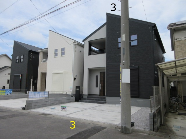 【仲介手数料無料】新築戸建　リーブルガーデン熊谷市末広4-2-22（全3棟）の外観