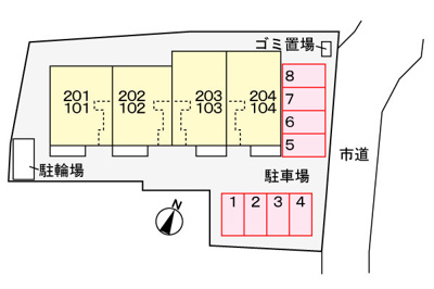 【駐車場】 | フラージュ綾瀬(フラージュアヤセ)