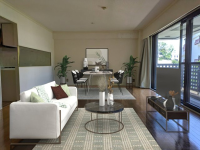 【居間・リビング】 | ラフィーヌ芦屋 | 家具設置のイメージです