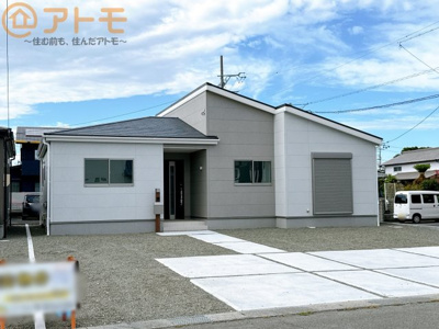 【外観】 | 焼津市利右衛門3期　新築戸建　3号棟 | どっしりとした外観は安心感のあるマイホームを実感できますね♪