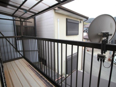 【バルコニー】 | 山科区西野山射庭ノ上町　中古戸建