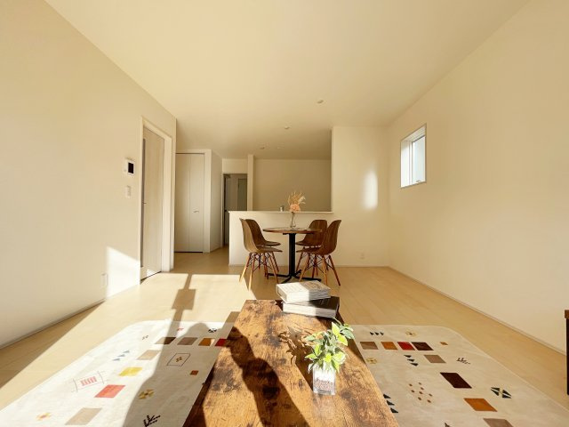 新築戸建・建売　いわき市平愛谷町4丁目第1　Livele Garden　全7棟の前面道路含む現地写真