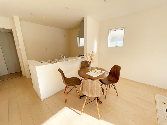 新築戸建・建売　いわき市平愛谷町4丁目第1　Livele Garden　全7棟の前面道路含む現地写真