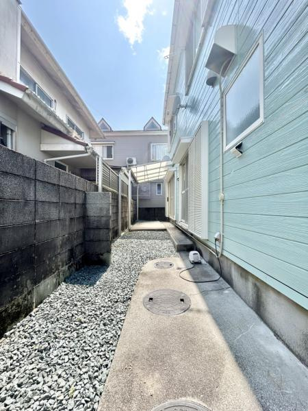 高知市福井町 戸建ての庭