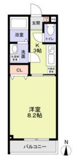 クロレ船橋宮本の間取り