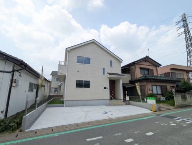 【前面道路含む現地写真】 | ハートフルタウン高崎市浜尻町4期ー①