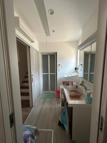 中古住宅　倉知の洗面所|ランドリー、脱衣所