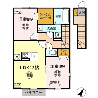 【間取り】 | クレストヴィラⅠ