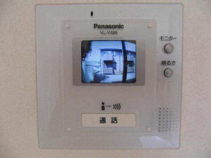 マロンハイム Ａ・Ｂのセキュリティ|カラーTVインターホン