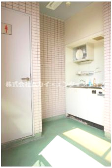 プラムキャッスルＳ－１のキッチン|給湯あり☆