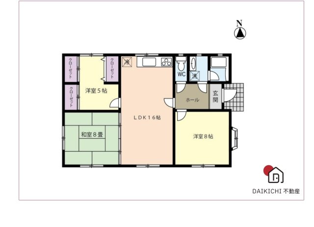 【間取り】 | 本庄市児玉町蛭川　中古戸建