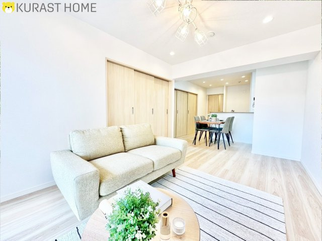 桂川ハイツ3号館　2階の居間・リビング