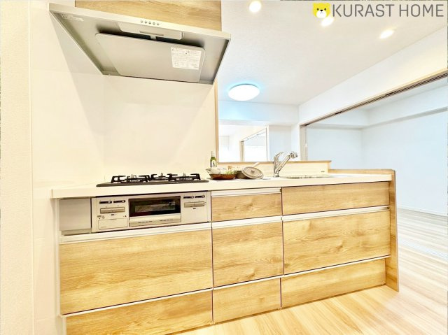 桂川ハイツ3号館　2階のキッチン