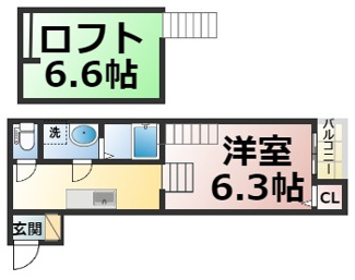 【間取り】 | La Speranza神宮西