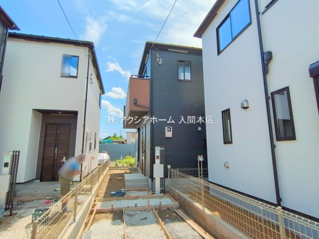 入間市上藤沢・全6棟　新築一戸建　4号棟　～LDK16帖～の外観|現地写真（2025年7月10日撮影）