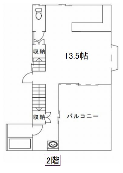 常滑市青海町4丁目の間取り|2階間取り