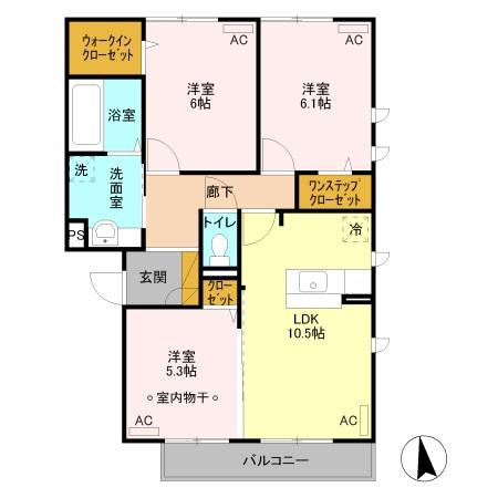 ビエントマルモトの間取り