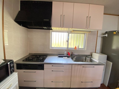 【キッチン】 | 【ルーフトップオーシャンビュー！】今帰仁村諸志　中古住宅