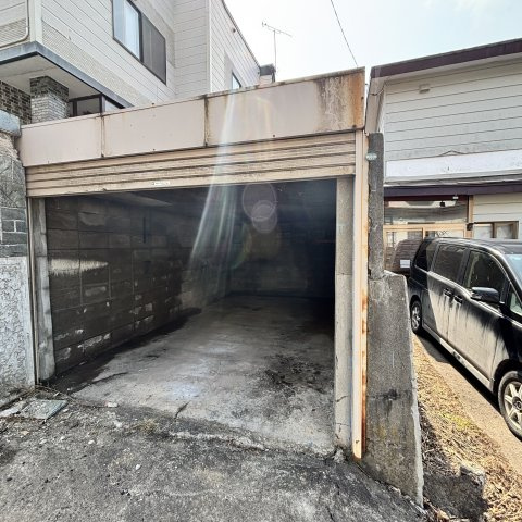 室蘭市港北町5丁目120-9戸建の駐車場