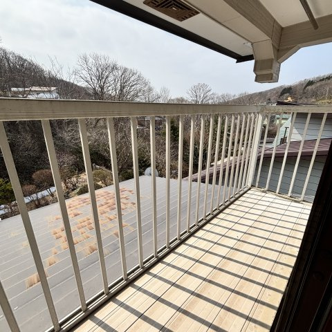 室蘭市港北町5丁目120-9戸建のバルコニー