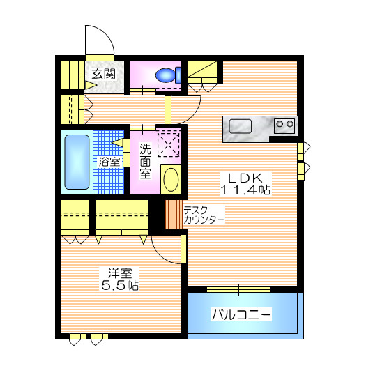 Ｍａｉｓｏｎ　Ｅａｕｉｌｅの間取り