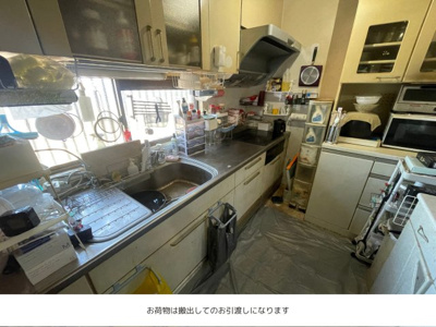 【キッチン】 | 筑西市下野殿4LDK平家中古住宅 | お荷物は搬出してのお引渡しになります 