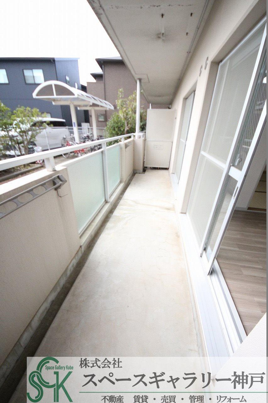 ヒルズ14のバルコニー|※同物件の別のお部屋の写真です※