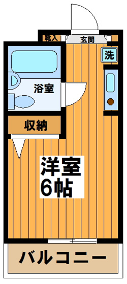 【間取り】 | エクセレントハイム下高井戸