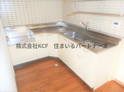 【キッチン】 | ラパスマンション諏訪野 | きれいなキッチンです