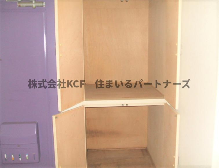シェル幹の収納|大きなものも収納できそうです