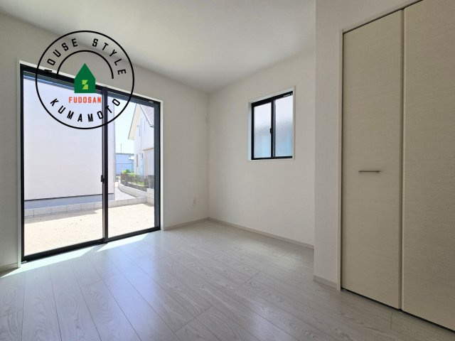 熊本市南区御幸西3丁目第1-4棟(1号棟)の和室|将来的に、琉球畳を引きまして和室風にすることも可能です。