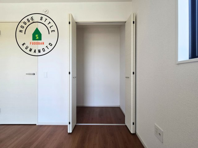 熊本市南区御幸西3丁目第1-4棟(4号棟)の収納|収納には困りません。