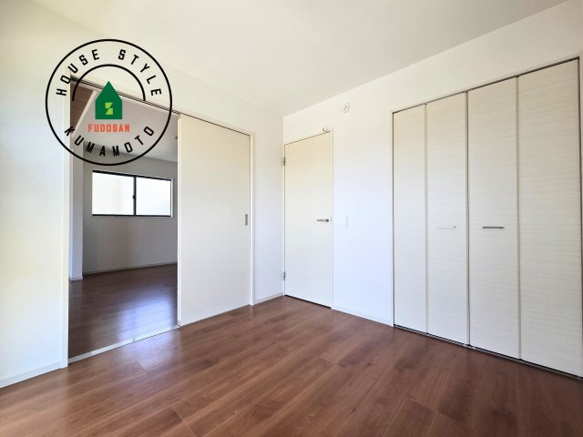 熊本市南区御幸西3丁目第1-4棟(4号棟)の和室|将来的に、琉球畳を引きまして和室風にすることも可能です。