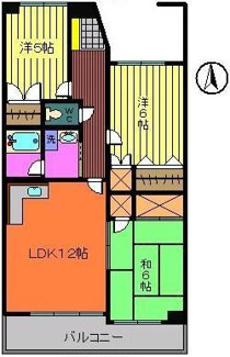 【間取り】 | リバーサイド南末広七番館