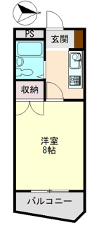 【間取り】 | メゾンオレンジ2
