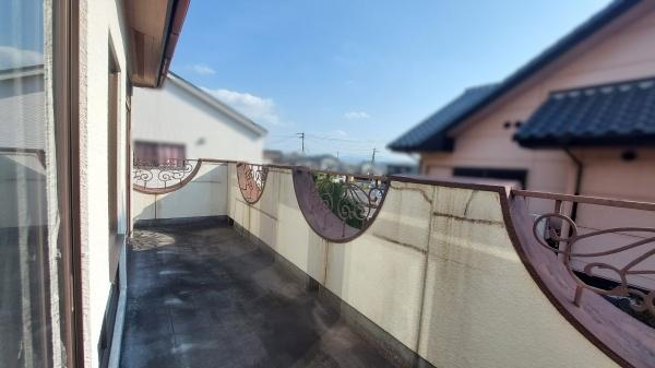 和歌山市中島　中古戸建のバルコニー