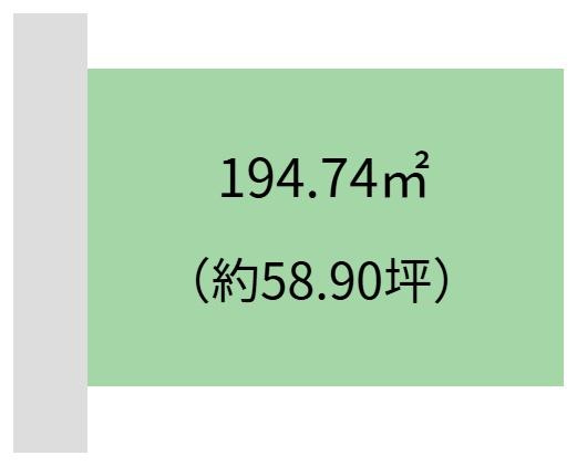 海南市重根　土地の土地図