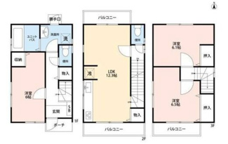 【間取り】 | 灘区上野通二丁目中古戸建