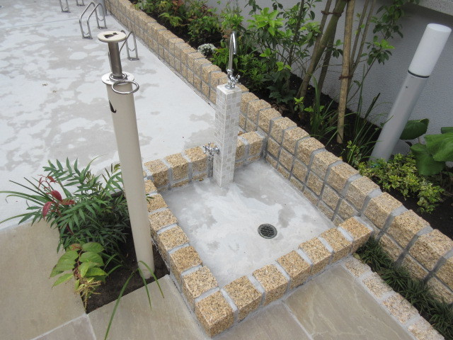 グランシャリオのその他共用部分|ペット用足洗い場