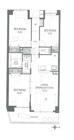 【間取り】 | コスモ浦和ガーデンフォルム
