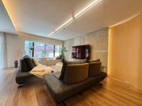 【その他】 | 南薬院パークマンション☆仲介手数料無料☆ | 食事をゆっくり楽しんで、日々の暮らしに明るい笑顔と彩りを添える。ここがみんなの中心になるように。リビングはそう願っています。