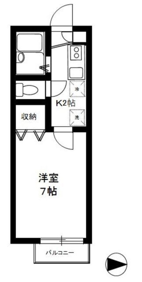 【間取り】 | フレア・プランドールＢ