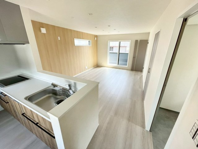 長野市吉田の居間・リビング