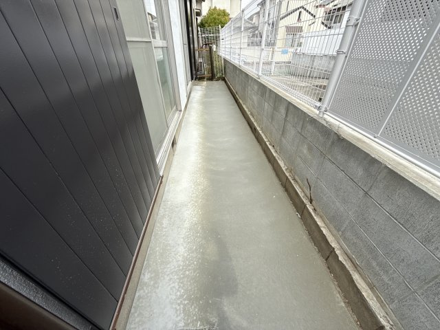 恵美酒戸建西のバルコニー