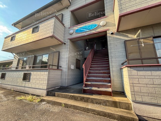 スカイハイツのエントランス|清潔なエントランス♪