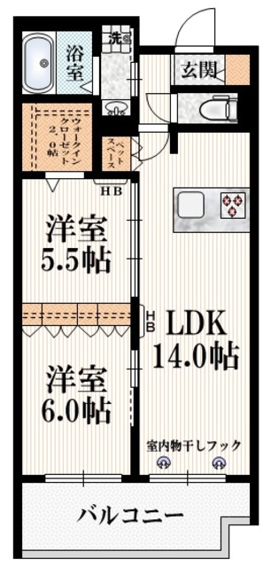 Ｍ’ｓ　Ｃｏｕｒｔ　国分寺の間取り|★南向き★　★可動式収納で自由に間取りアレンジ可★