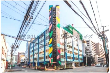 おおきにBIGLOVEビルの周辺|前面の通りです☆