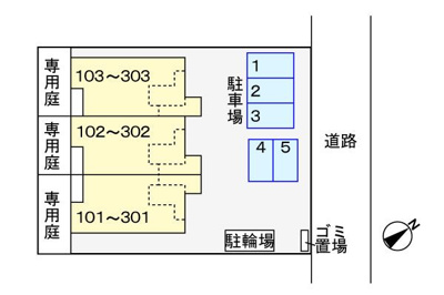 【駐車場】 | フレグランス富士(フレグランスフジ)